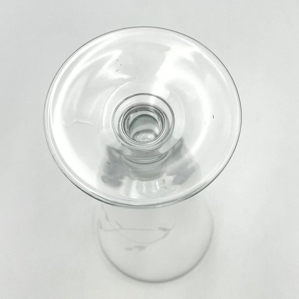 Vtg Princess House Heritage Crystal Pilsner Glass 7.5